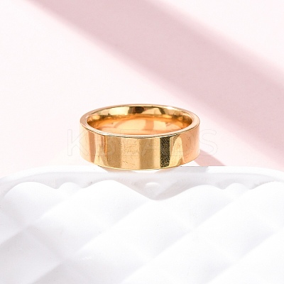 201 Stainless Steel Wide Band Finger Rings RJEW-K252-02C-G-1