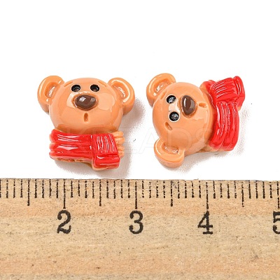 Christmas Theme Opaque Resin Decoden Cabochons LS-CRES-B022-02B-1