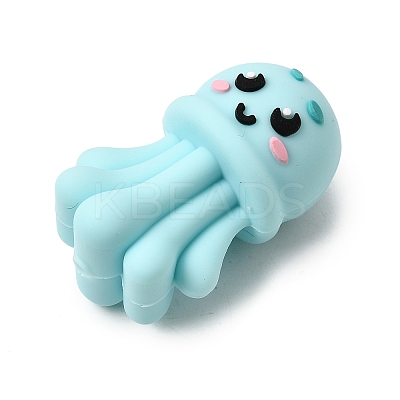Marine Theme Silicone Beads SIL-D013-01H-1