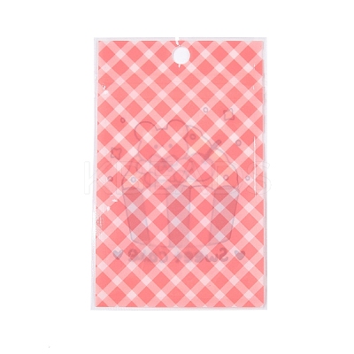 Rectangle Plastic Packaging Resealable Bags OPP-T003-01B-1