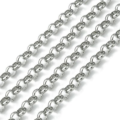 Tarnish Resistant 304 Stainless Steel Rolo Chains STAS-M032-42P-5.7mm-1