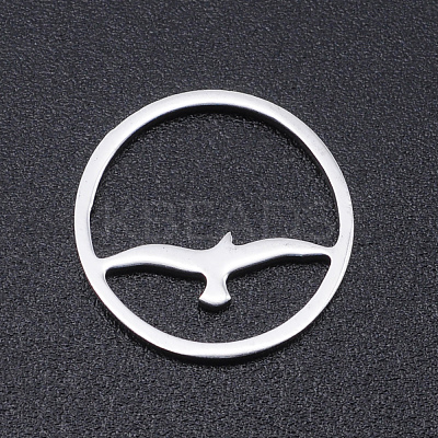 Tarnish Resistant 201 Stainless Steel Links Rings STAS-N090-JN841-1-1
