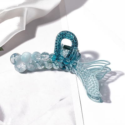 Plastic Claw Hair Clips PW-WG99915-01-1