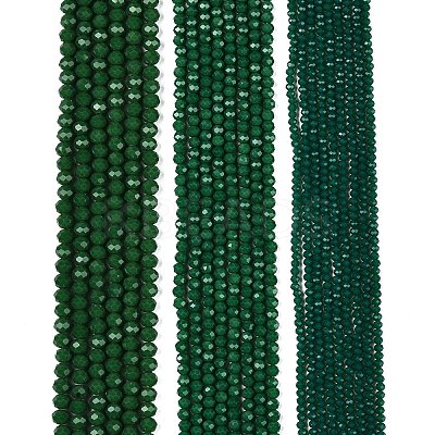 Opaque Solid Color Imitation Jade Glass Beads Strands EGLA-A044-P6mm-D09-1