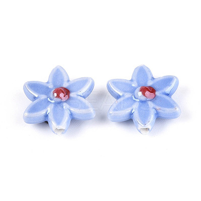 Handmade Porcelain Beads PORC-N008-10C-01-1