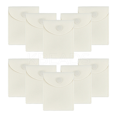 Rectangle Velvet Jewelry Package Bags LS-ABAG-WH0035-055B-03-1