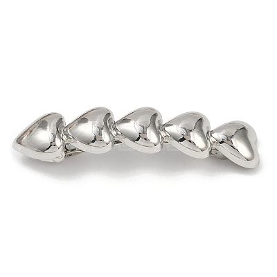 Alloy with Iron Clip Hair Barrettes LS-PHAR-G014-01A-P-1