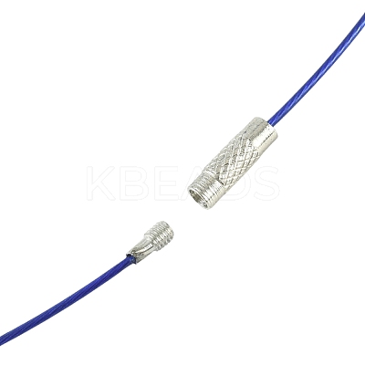 32Pcs 8 Colors Steel Wire Bracelet Cord DIY Jewelry Making TWIR-FS0001-02-1