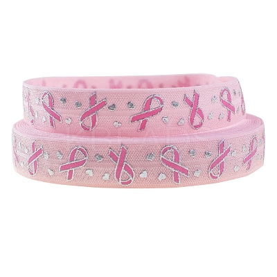 50 Yards Flat Hot Stamping Ribbon Nylon Elastic Cord PW-WG14659-03-1