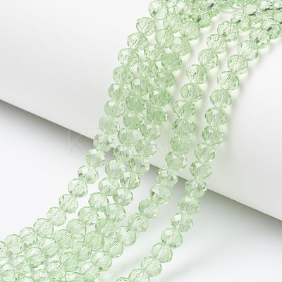 Glass Beads Strands EGLA-A034-T6mm-D09-1