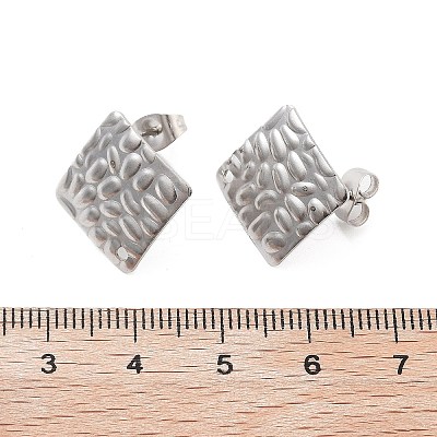 304 Stainless Steel Stud Earring Finding STAS-Z091-02P-01-1