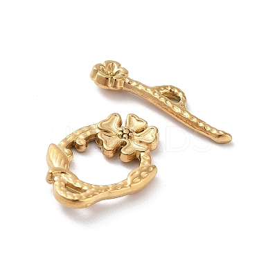 Ion Plating(IP) 304 Stainless Steel Toggle Clasps LS-STAS-A092-02G-1