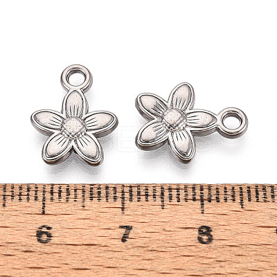 Non-Tarnish 304 Stainless Steel Charms STAS-N103-112P-1