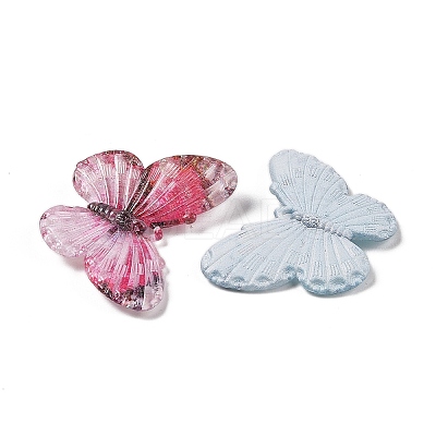 Transparent Acrylic Pendants MACR-K358-36A-1