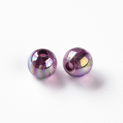 Transparent Acrylic Beads MACR-S370-B8mm-742-1