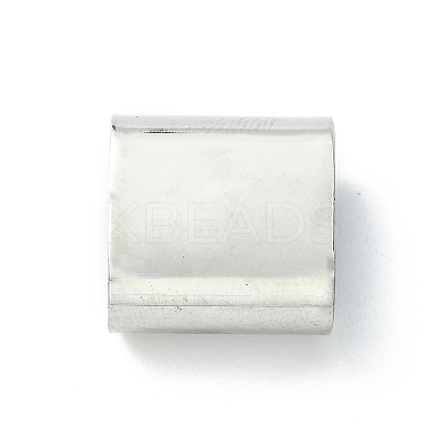 Non-Tarnish 201 Stainless Steel Slide Charms/Slider Beads STAS-C016-03P-1-1