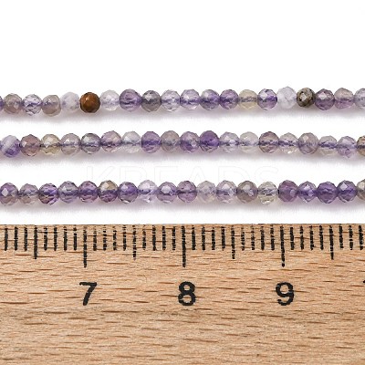 Natural Amethyst Beads Strands LS-G-RM2025-A38-2mm-1