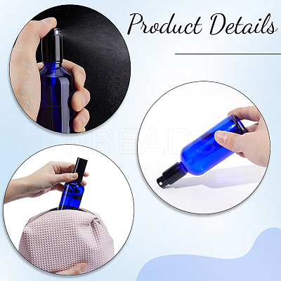 Glass Essential Oil Empty Spray Bottles MRMJ-GF0001-69C-1