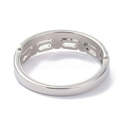304 Stainless Steel Finger Rings RJEW-J071-07-P-1