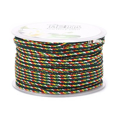 Multi-Color Decorative Braided Nylon Cord NWIR-Z003-E07-1