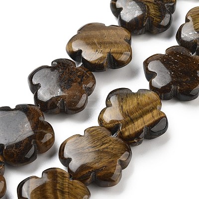 Natural Tiger Eye Beads Strands G-F769-H01-02-1