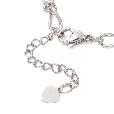 5MM 304 Stainless Steel Figaro Chains Bracelet Making AJEW-JB01517-1