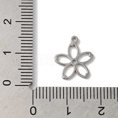 Non-Tarnish 304 Stainless Steel Charms STAS-U010-01P-1