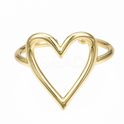 Brass Cuff Rings LS-RJEW-N035-040-NF-1