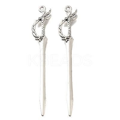 Tibetan Style Alloy Big Pendants FIND-G078-32E-AS-1