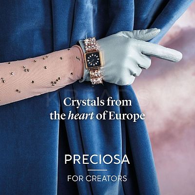 Preciosa® MAXIMA Crystal Fancy Stones Y-PRC-FD8-10330-1