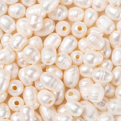 50Pcs Large Hole Pearl Beads PEAR-LT0001-09A-1