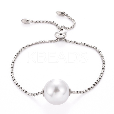 304 Stainless Steel Bolo Bracelets BJEW-H539-01-1