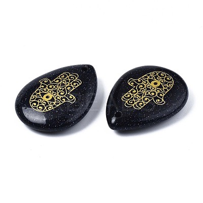 Natural & Synthetic Gemstone Pendants G-T122-73-1