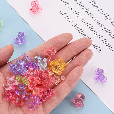 Transparent Acrylic Beads X-TACR-S154-47B-1