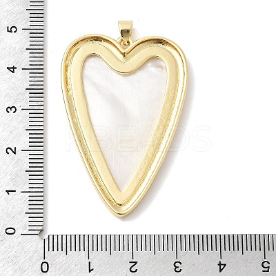 Natural Shell Pendants KK-H529-1
