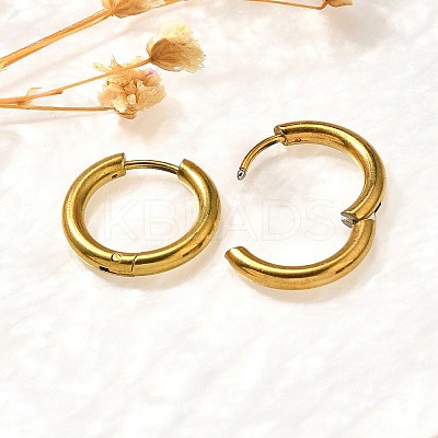 304 Stainless Steel Hoop Earrings for Women EJEW-M068-15J-G-1