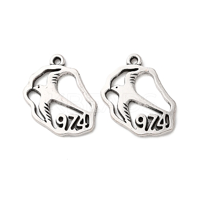 Tibetan Style Alloy Pendants PALLOY-R154-03AS-1