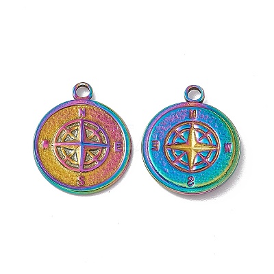 Ion Plating(IP) 304 Stainless Steel Pendants STAS-E169-11M-1