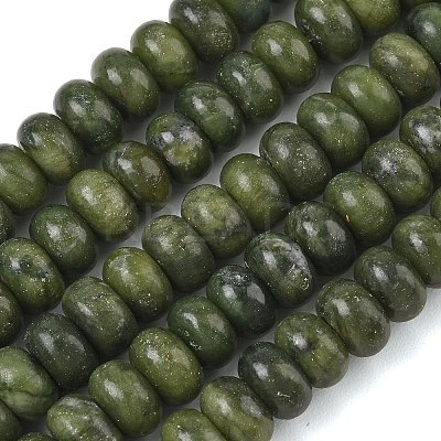 Dyed Natural Chinese Jade Southern Jade Beads Strands GG-CBA9281-A06-6x10mm-1