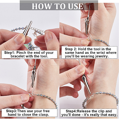 6Pcs 3 Colors Iron Alligator Clips AJEW-SC0002-27-1