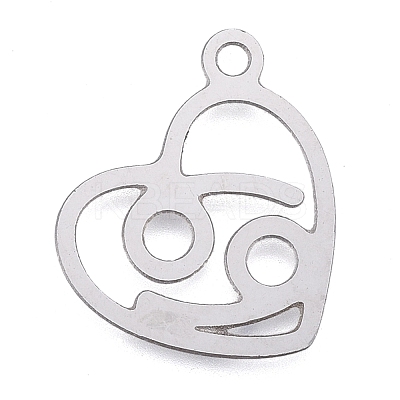 Non-Tarnish 304 Stainless Steel Pendants STAS-M228-A01-01P-1