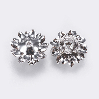 Multi-Petal Brass Bead Caps LS-KK-F740-48P-1