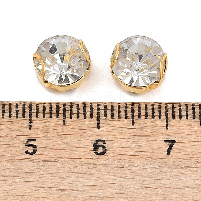 Flat Round Sew on Rhinestone Montee Beads STAS-B107-01E-01G-1