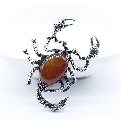 Natural Carnelian Big Pendants PW-WGB167E-07-1