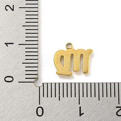 Real 18K Gold Plated PVD Vacuum Plating 304 Stainless Steel Pendants STAS-L278-002G-06-1