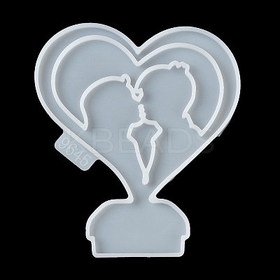 Heart Candle Holder DIY Silhouette Silicone Molds SIL-F007-12D-1