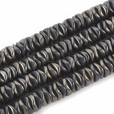 Electroplate Non-magnetic Synthetic Hematite Beads Strands G-N0321-07-1