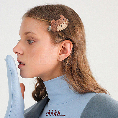 Iron Hair Barrette Findings IFIN-PH0024-37P-1