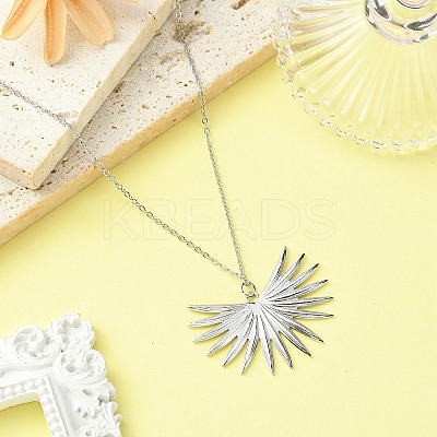 Non-Tarnish 304 Stainless Steel Pendant Necklace for Women NJEW-JN04387-05-1