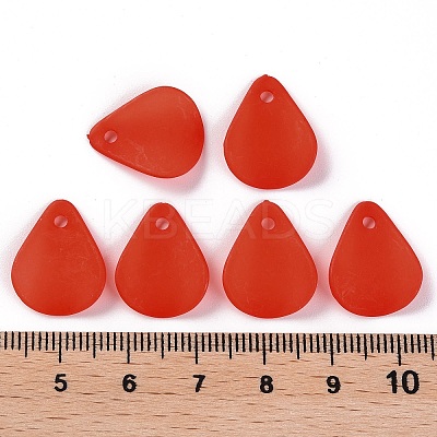 Transparent Frosted Acrylic Pendants MACR-S371-09A-712-1